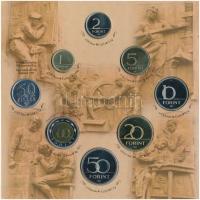 1999. 50f-100Ft (8xklf) forgalmi sor dísztokban T:PP kis patina
Adamo FO32.1