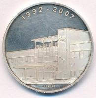 2007. "15 éves - CBA - A magyar üzletlánc / 1992-2007" jelzett Ag emlékérem (31,35g/0.999/...