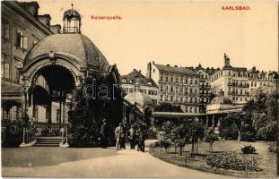 Karlovy Vary, Karlsbad; Kaiserquelle / spring