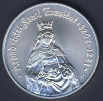 2007. 5000Ft Ag "Árpád-házi Szent Erzsébet" T:BU Csak 4000db, tanúsítvánnyal!