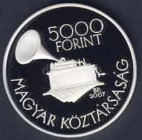 2007. 5000Ft Ag "Kodály Zoltán" T:PP Tanúsítvánnyal! Csak 6000db!