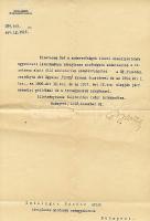 1919 Búza Barna földművelésügyi miniszter aláírása kinevezésen
