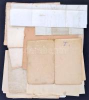 cca 1860-1940 Kb 30 db okmánybélyeges okmány