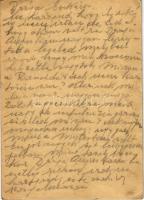 1941 Leicht László zsidó VII zlj./3. század KMSZ (közérdekű munkaszolgálatos) levele családjának az ...