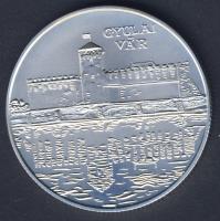 2007. 5000Ft Ag "Gyulai Vár" T:BU Csak 4000db! Tanúsítvánnyal!