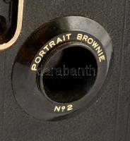 cca 1930 Kodak Eastman Portrait Brownie No.2 box fényképezőgép, jó állapotban / Vintage Kodak box ca...