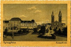 Nyíregyháza, Kossuth tér (kopott szélek / worn edges)