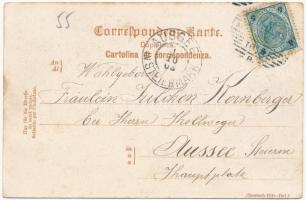 1903 Zadar, Zara; Shnnet preie Arbnéshoet! I.R. Istituto Magistrale, Fontana dell' Imperatore, ...