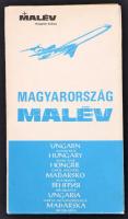 Egy MALÉV Magyarország útitérkép