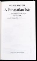 Arthur Koestler: A láthatatlan írás
Osiris Kiadó, 1997. Kiadói papírkötésben