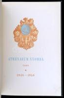 Athenaeum Nyomda 1868. 1948-1958. Bp.,1958, Athenaeum. Kiadói egészvászon-kötés. Nyomdai technikákat...