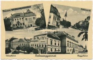 Balassagyarmat, Múzeum, Rákóczi út, városháza, megyeháza (ázott / wet damage)
