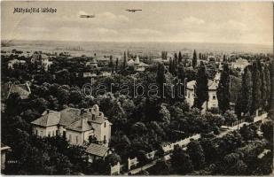 1928 Budapest XVI. Mátyásföld, villák és repülők. Paszejka tőzsde kiadása