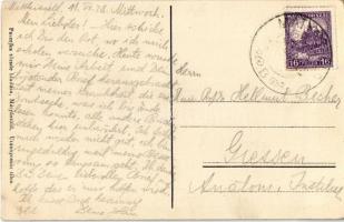 1928 Budapest XVI. Mátyásföld, villák és repülők. Paszejka tőzsde kiadása