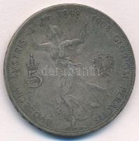 Ausztria 1908. 5K Ag "Ferenc József - Jubileum" T:3- patina kis ph.
Austria 1908. 5 Coron...