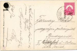 1928 Kiskunfélegyháza, vasútállomás, gőzmozdony