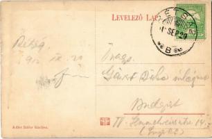 1912 Rétság, Országút, Boskó Antal korcsmáros és hentes vendéglője. Adler Izidor kiadása