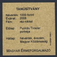 2008. 1000Ft "Telefonhírmondó" T:PP Csak 10.000db! Tanúsítvánnyal!