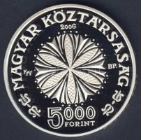 2006. 5000Ft Ag "Bartók Béla" T:PP Tanúsítvánnyal!