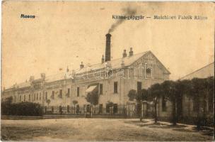 Moson, Kühne-gépgyár / Maschinen Fabrik
