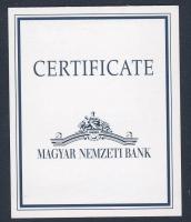 2006. 5000Ft Ag "Bartók Béla" T:PP Tanúsítvánnyal!