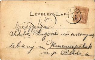 1901 Leibic, Leibicz, Leibitz, Lubica; Tűzoltószertár, Evangélikus templom, Csorba-tó télen. Kiadja ...