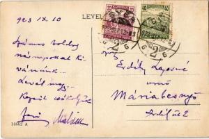 1923 Győr, Cucor (Czuczor) utca, Új magyarszabó, Klockner Mátyás kalapos és Röszler Károly üzlete