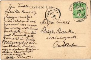 1912 Lupény, Lupeni; kórház. Adler fényirda 1908 / hospital