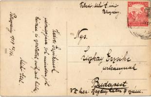 1917 Petrozsény, Petrosani; Boli barlang-i vasútállomás / Pestera Bolii railway station