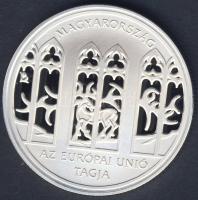 2004. 5000Ft "Európai Unio" Ag T:PP Csak 10.000db! Tanúsítvánnyal!