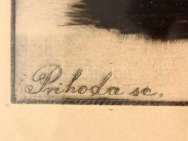 Csók István (1865-1961) - Prihoda István (1891-1956): Báthory Erzsébet. Rézkarc, papír, jelzett (Csó...