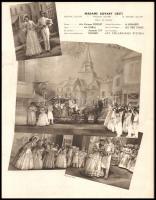 1937 Folies Bergere en super folies. Párizs, Éditions Folies Bergere. Számos fekete-fehér fényképpel...