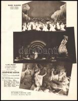 1937 Folies Bergere en super folies. Párizs, Éditions Folies Bergere. Számos fekete-fehér fényképpel...