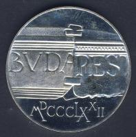 1972. 100Ft Ag "Budapest" T:BU Tanúsítvánnyal!