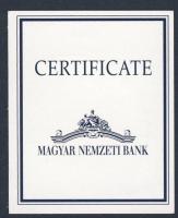 2008. 5000Ft Ag "Teller Ede" T:BU Csak 4000db! Tanúsítvánnyal!