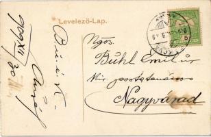 1909 Csák, Csákova, Ciacova; Római torony / Römerturm / Roman tower