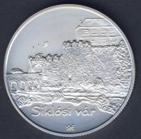 2008. 5000Ft Ag "Siklósi Vár" T:BU Csak 4000db! Tanúsítvánnyal!