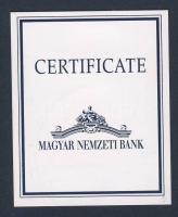 2008. 5000Ft Ag "Siklósi Vár" T:BU Csak 4000db! Tanúsítvánnyal!