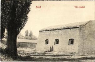 Arad, vár, hátoldalon sorsjegy / Cetatea Aradului / fortress, castle, lottery ticket on the backside