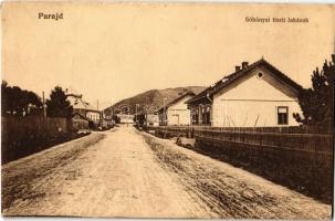 Parajd, Praid; sóbányai tiszti lakások. Kiadja Stein Márkus / salt mine officers' houses