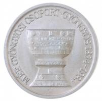 Bognár György (1944-) 1984. MÉE Gyöngyösi Csoport - Gyöngyös 1334-1984 jelzett Ag emlékérem (31,23g/0.640/42,5mm) T:1 Adamo GS1