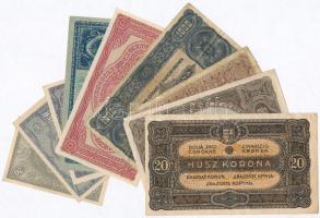 1920-1923. 20f-1000K (9x) T:I-,III,III-