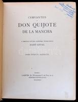 Cervantes: Don Quijote de la Mancha. Átdolgozta: Radó Antal. Dore Gusztáv rajzaival. Bp.,én.,Lampel ...