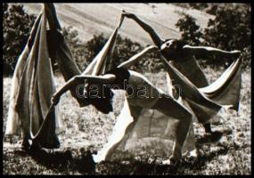 cca 1937 Mozgásművészeti felvételek, 2 db negatív Szöllősy Kálmán (1887-1976) budapesti fényképész é...