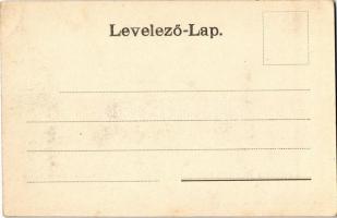 1905 Pancsova, Pancevo; Kiállítás, halászok pavilonja. Népkonyha kiadása / Exhibition, fishermen...