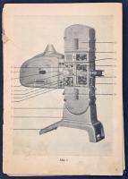 cca 1965-1989 Vegyes mozigépészeti nyomtatványok tétele, nagyrészt magyar, részben német nyelven, kb...