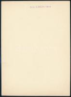 cca 1934 Kinszki Imre (1901-1945) budapesti fotóművész hagyatékából, pecséttel jelzett, vintage fotó...