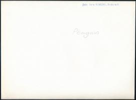 cca 1933 Kinszki Imre (1901-1945) budapesti fotóművész hagyatékából, pecséttel jelzett, vintage fotó...