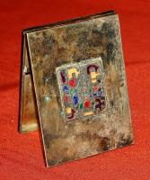 Medimpex díszített fém cigarettárca