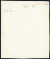 1936. július Verőce, Kinszki Imre (1901-1945) budapesti fotóművész hagyatékából, pecséttel jelzett, ...